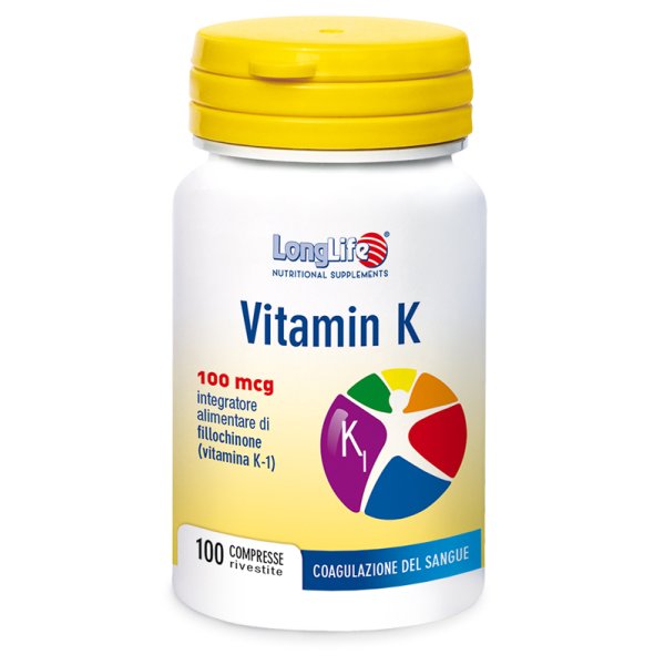 LONGLIFE VITAMIN K 100CPR