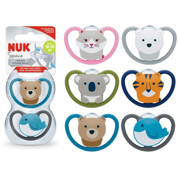 NUK SUCCHIETTO SPACE SIL18-36M