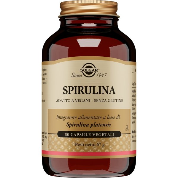 SPIRULINA 80CPS VEG