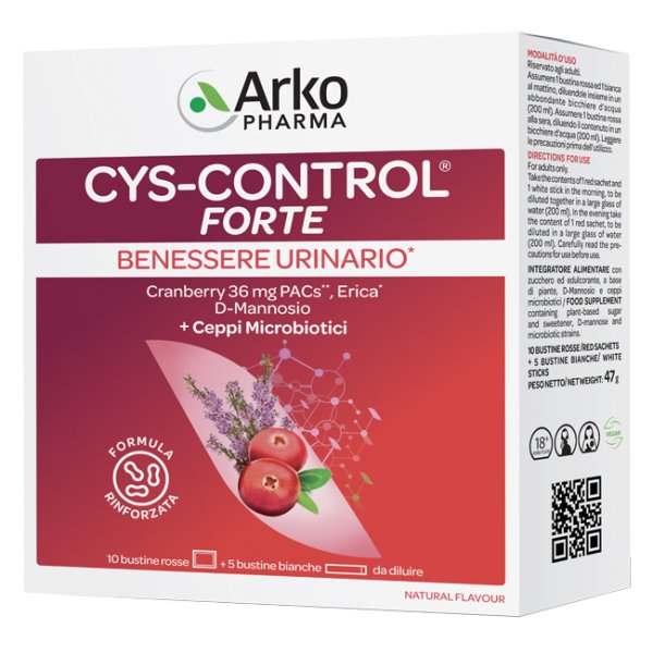 CYS CONTROL FORTE PLUS 15BUSTE