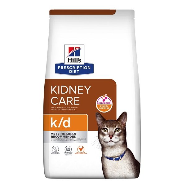 PD FELINE KIDNEY K/D CHIC1,5KG