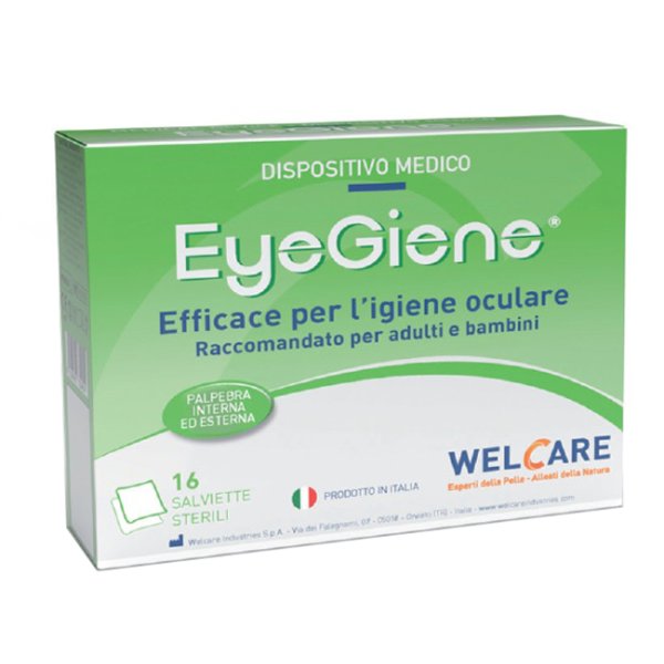 EYEGIENE SALVIETTE OCULARI16PZ