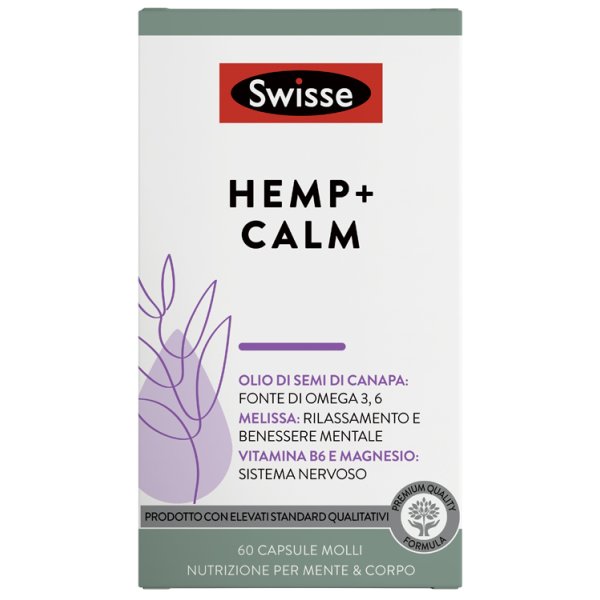 SWISSE HEMP+ CALM 60CPS