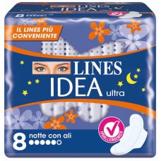 LINES IDEA ULTRA NOTTE ALI 8PZ