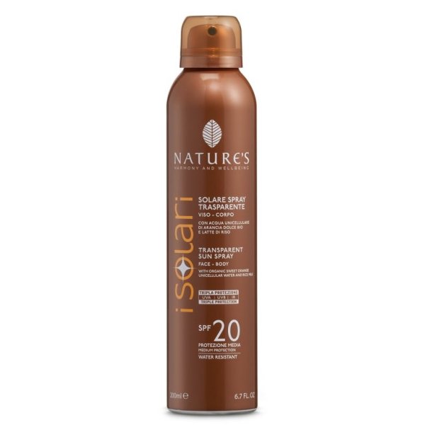 SOLARI NATURE'S SPR TRAS SPF20