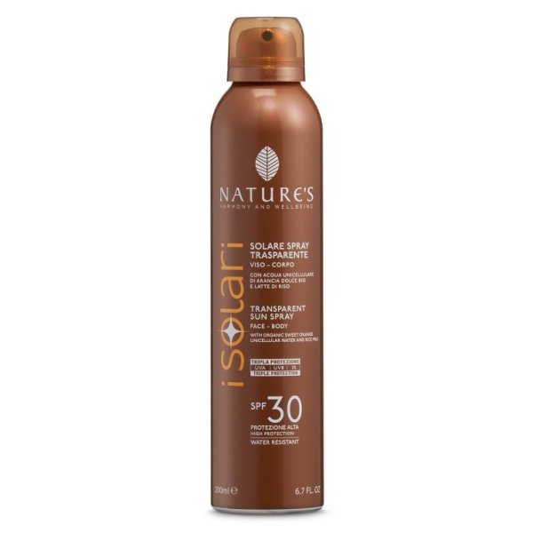 SOLARI NATURE'S SPR TRAS SPF30