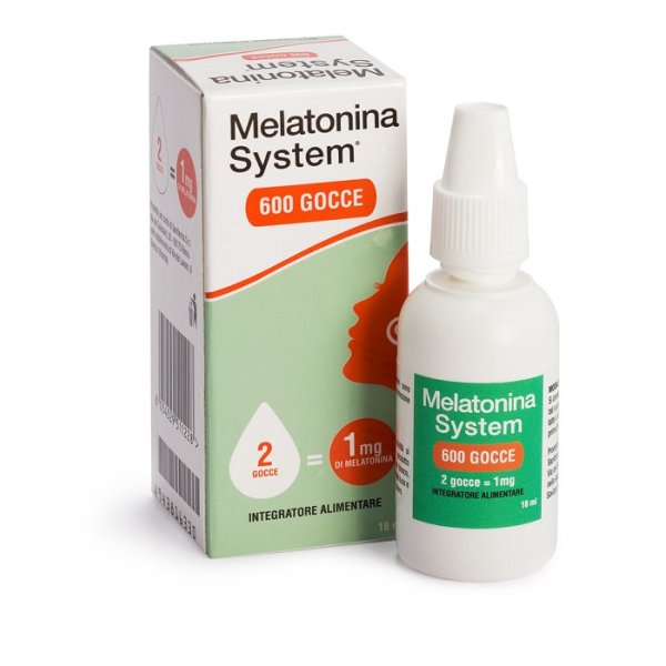 MELATONINA SYSTEM 600 GTT 18ML