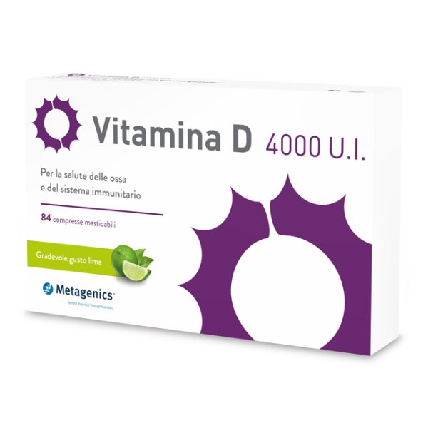 VITAMINA D 4000UI 84CPR