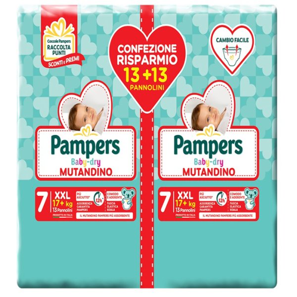 PAMPERS BD MUT DUODWCT XXL 26P