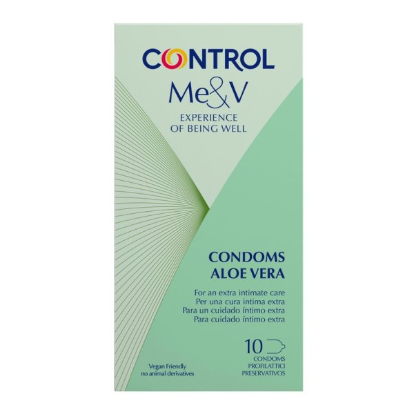 CONTROL ME&V CONDOMS ALOE 10PZ