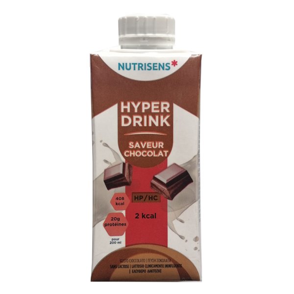 HYPERDRINK 2KCAL CIOCC 4X200ML