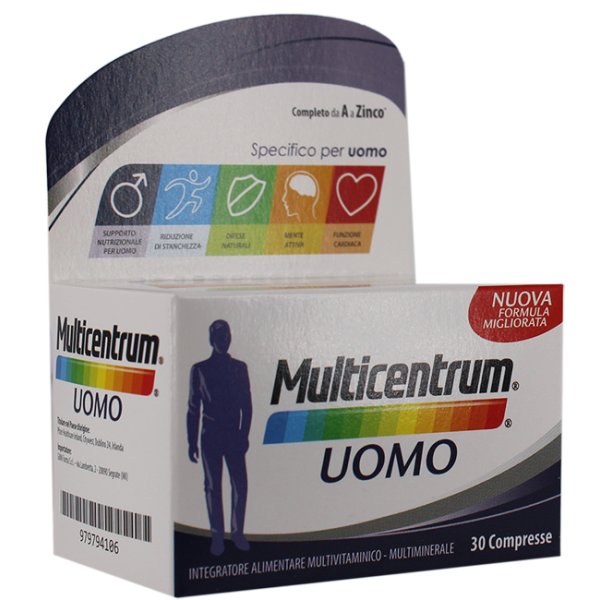 MULTICENTRUM UOMO 30CPR GMM