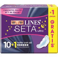 LINES SETA ULTRA NOTTE 10+1PZ