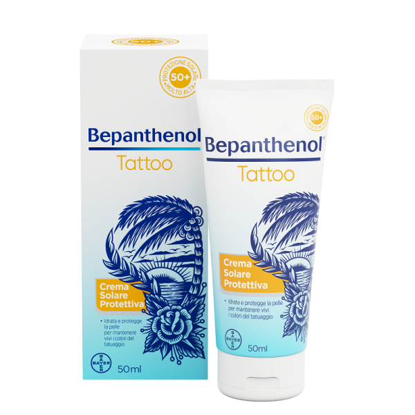 BEPANTHENOL TATTOO CREMA SOL