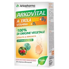 ARKOVITAL ACEROLA 1000+D3 VIT<