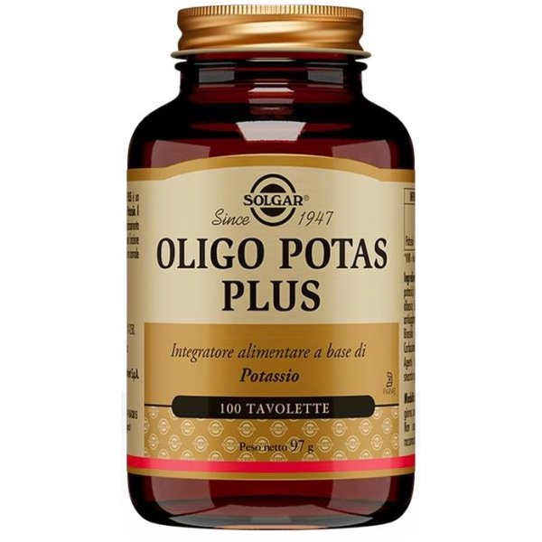 OLIGO POTAS PLUS 100TAV SOLGAR