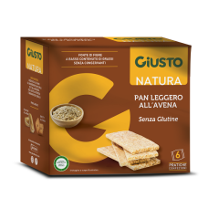 GIUSTO S/G PAN LEG AVENA 6X25G