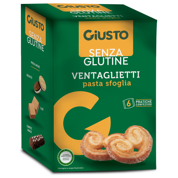 GIUSTO S/G VENTAGLIETTI 6X25G