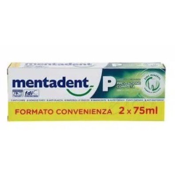 MENTADENT P 2X75MLBITUBO PROM