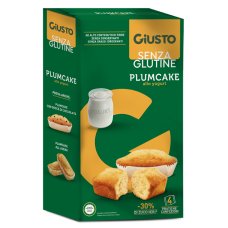 GIUSTO S/G PLUMCAKE YOGURT 160