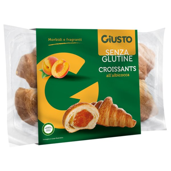 GIUSTO S/G CROISSANT ALB 4X80G