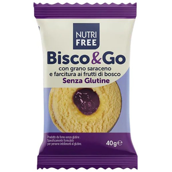 NUTRIFREE BISCO&GO FRUT BOSCO