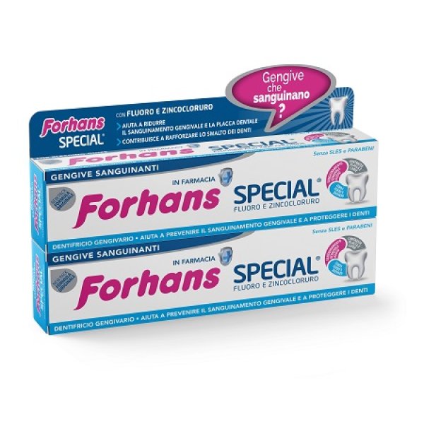 FORHANS 2 DENTIF SPEC 75ML+33%