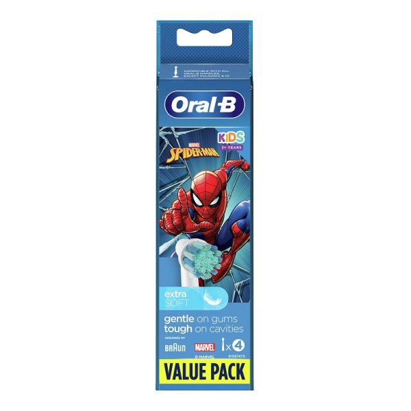 ORALB REFILL SPIDERMAN 4PZ