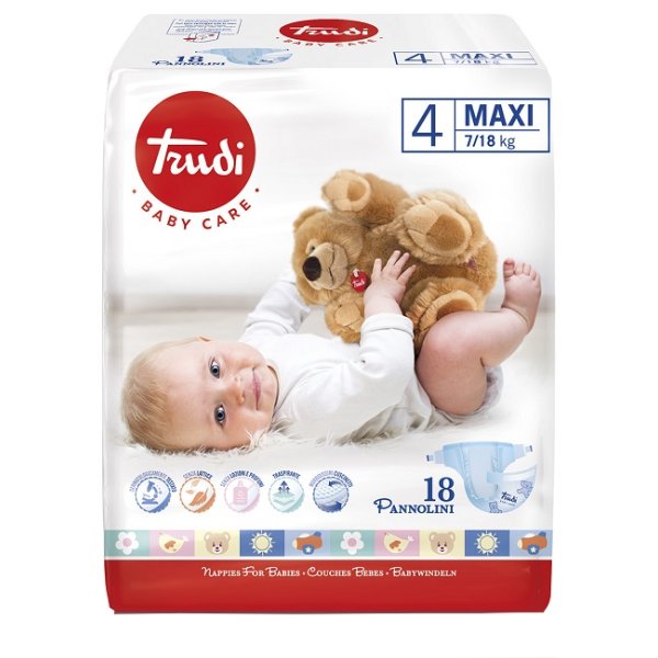 TRUDI PANNOLINI MAXI 7/18KG 722