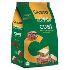 GIUSTO S/G CUBI' WAFER CAC250G