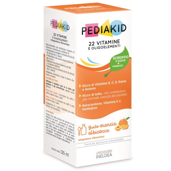 PEDIAKID 22 VITAMINE/OLIGOELEM