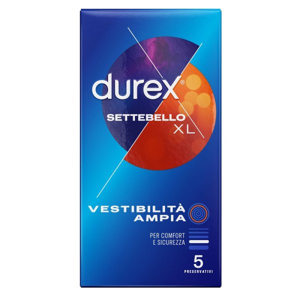 DUREX SETTEBELLO XL 5PZ