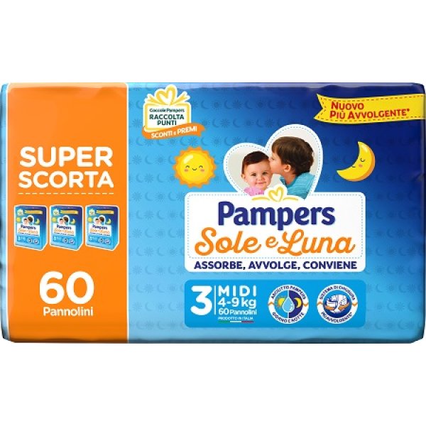 PAMPERS SL TRIO MI 60PZ