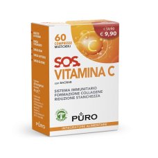 PURO SOS VITAMINA C 60CPR MAST