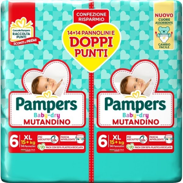 PAMPERS BD MUT DUO DWCT XL28PZ