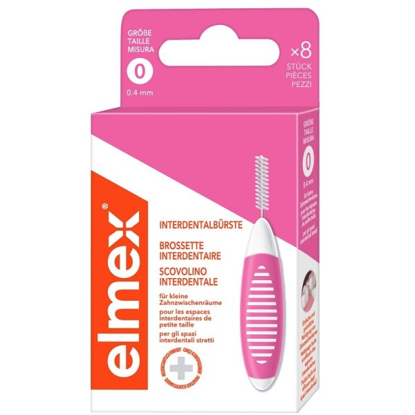 ELMEX INTERDENTAL BRUSH PINK