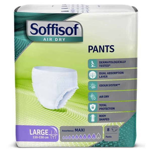 SOFFISOF AIR DRY PANTS MAXI L