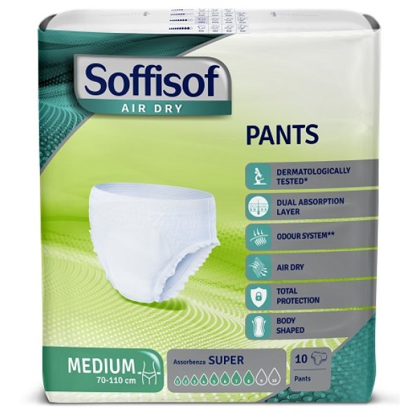 SOFFISOF AIR DRY PANTS SUP M