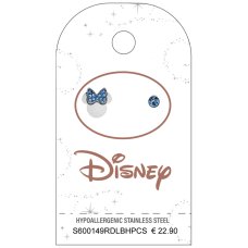 DISNEY ORECCHINO MINNIE BLU