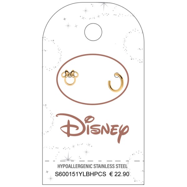 DISNEY ORECCHINO MINNIE ORO24