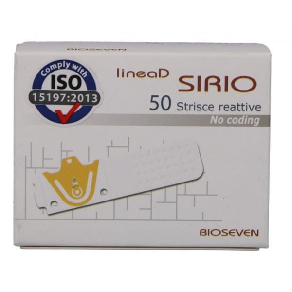 LINEA D SIRIO GLICEMIA 50STR