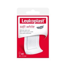 LEUKOPLAST SOFT WHITE72X38 10P