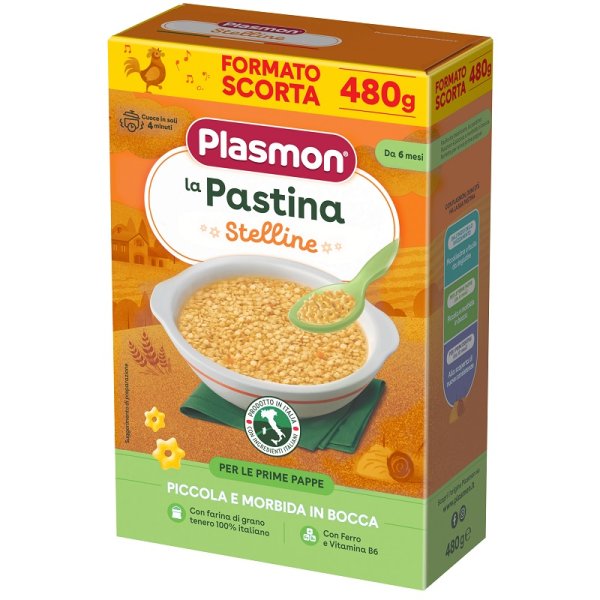 PLASMON PASTINA STELLINE 480G