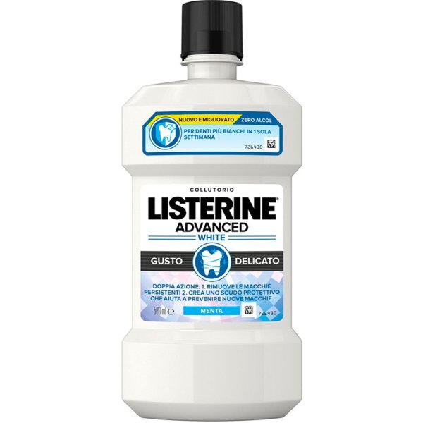 LISTERINE ADVANCED WHITE 500ML