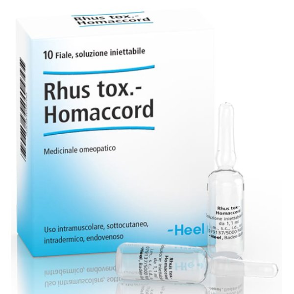 RHUS TOX HOMAC 10F 1,1ML HEEL