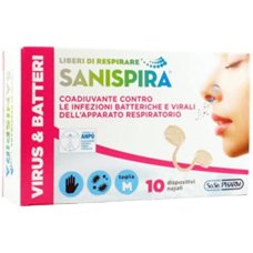 SANISPIRA VIRUS & BATTERI M 10