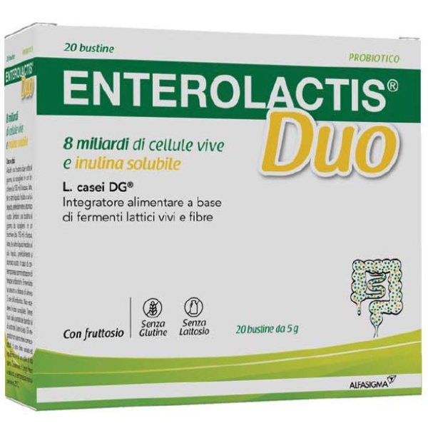 ENTEROLACTIS DUO 20BUSTINE