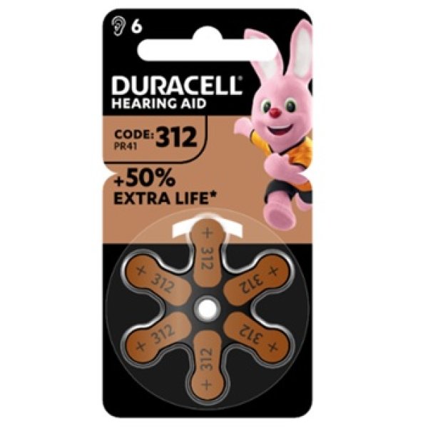 DURACELL EASY TAB 312 MARRONE