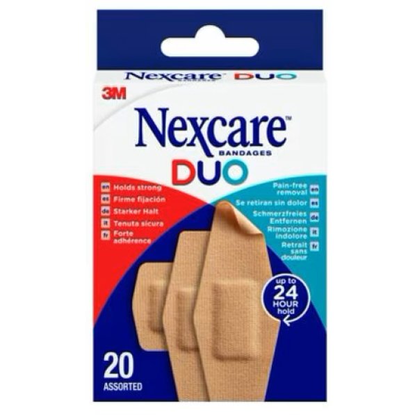 NEXCARE DUO CER ASSORT 20PZ