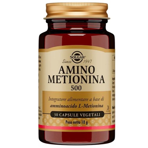 AMINO METIONINA 500 30CPS VEG